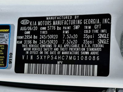 2021 Kia Telluride SX