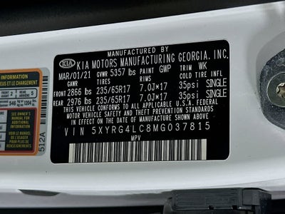 2021 Kia Sorento LX