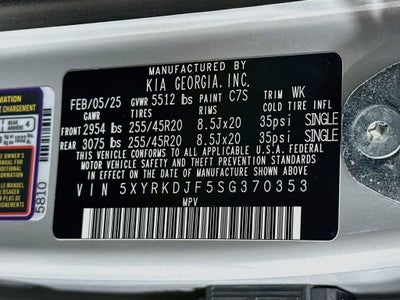 2025 Kia Sorento X-Line SX