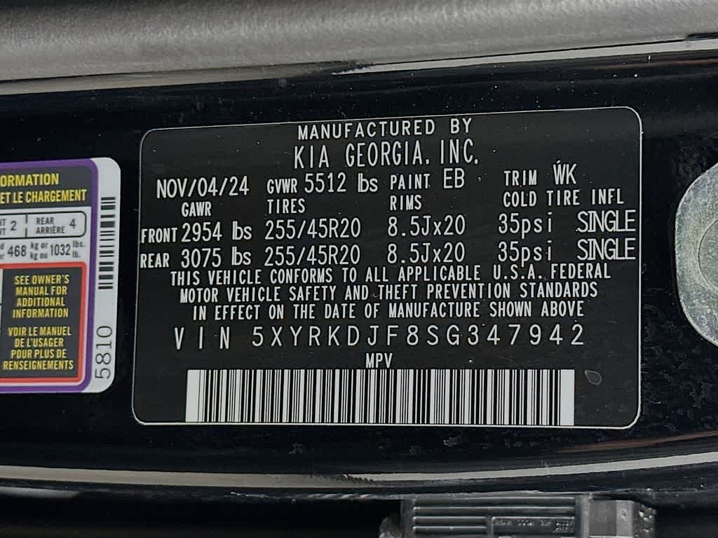 2025 Kia Sorento X-Line SX Prestige