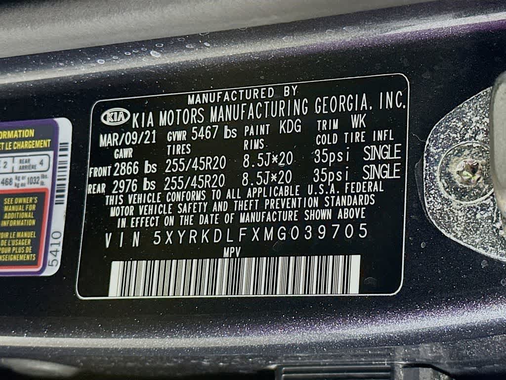 2021 Kia Sorento SX Prestige X-Line