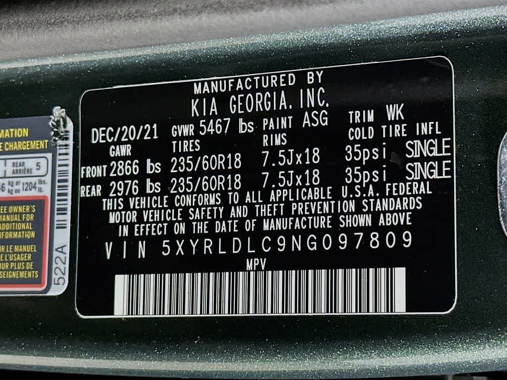 2022 Kia Sorento X-Line S