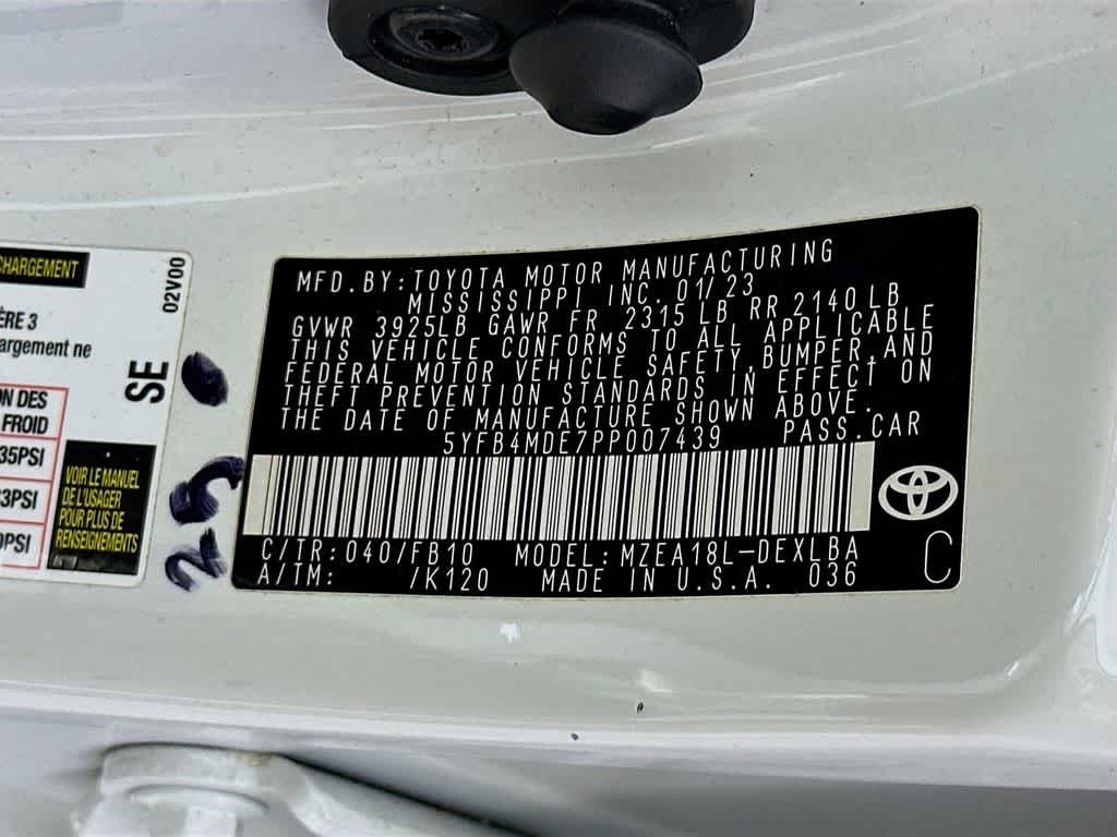 2023 Toyota Corolla LE