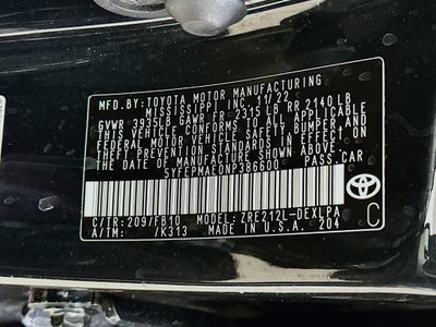 2022 Toyota Corolla LE