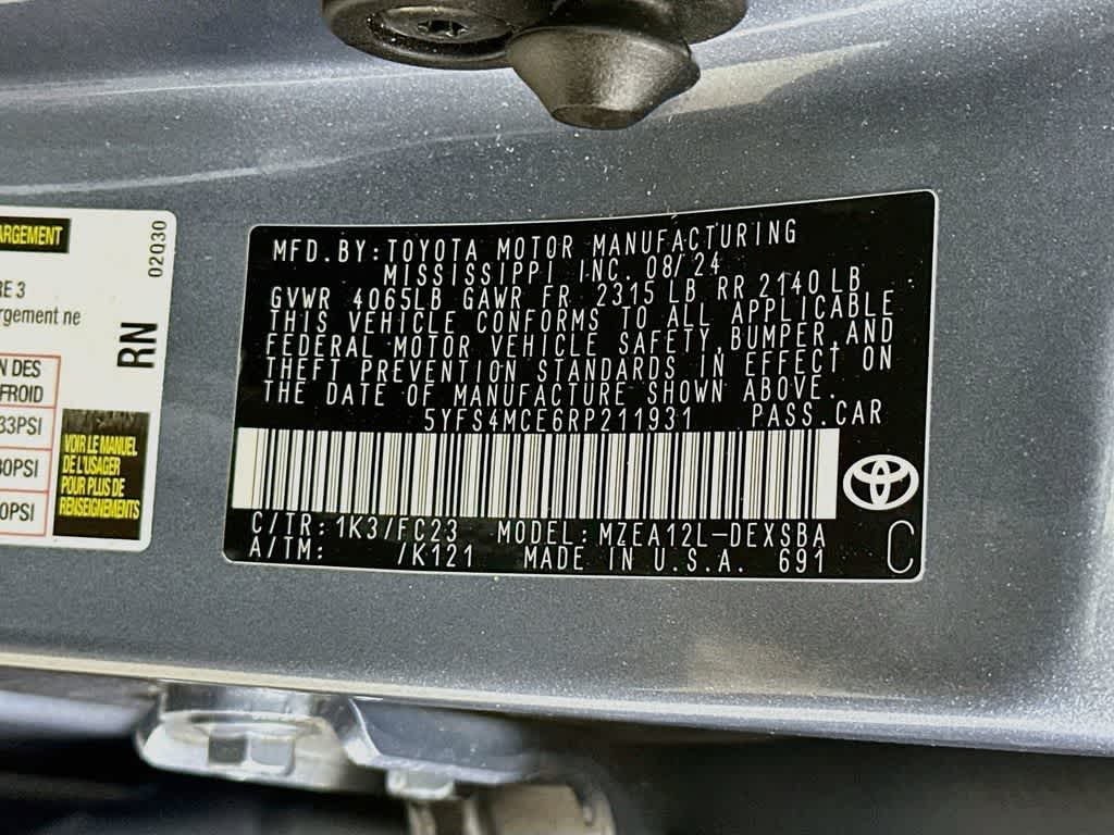 2024 Toyota Corolla SE