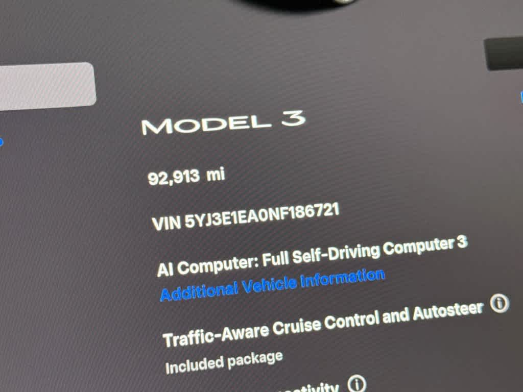 2022 Tesla Model 3 Base