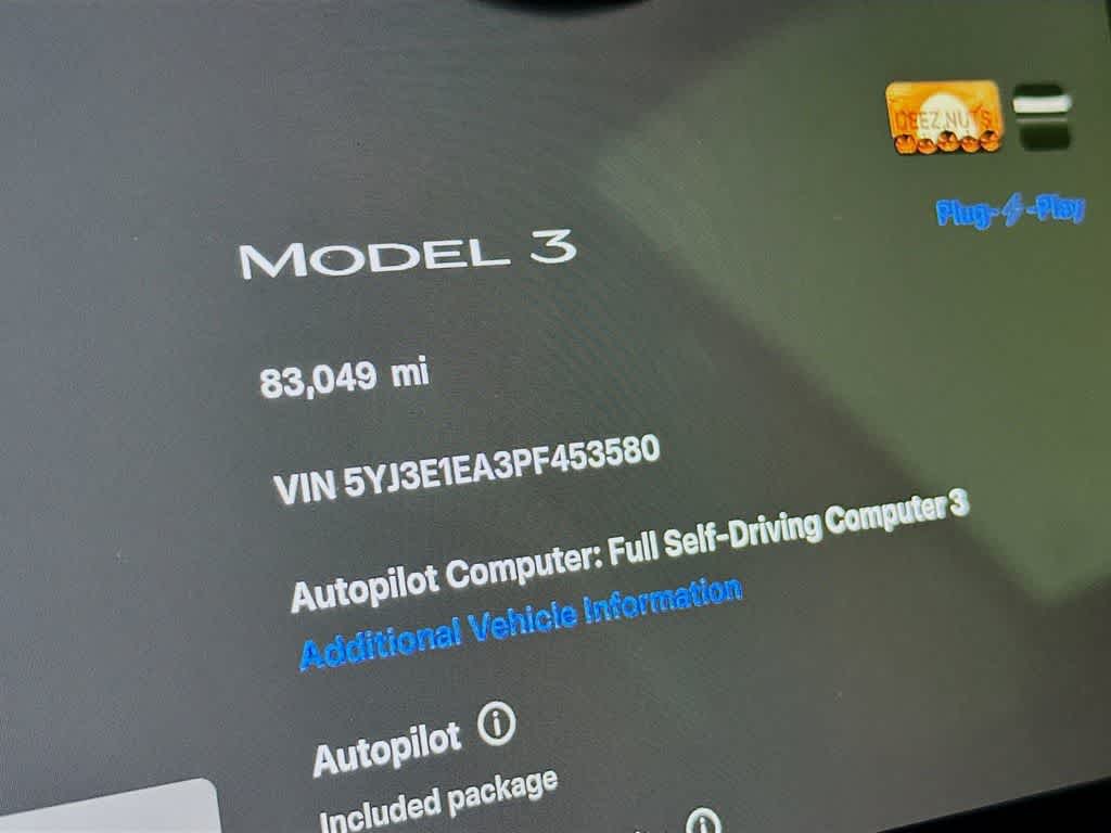 2023 Tesla Model 3 Base
