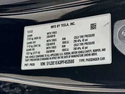 2023 Tesla Model 3 Base