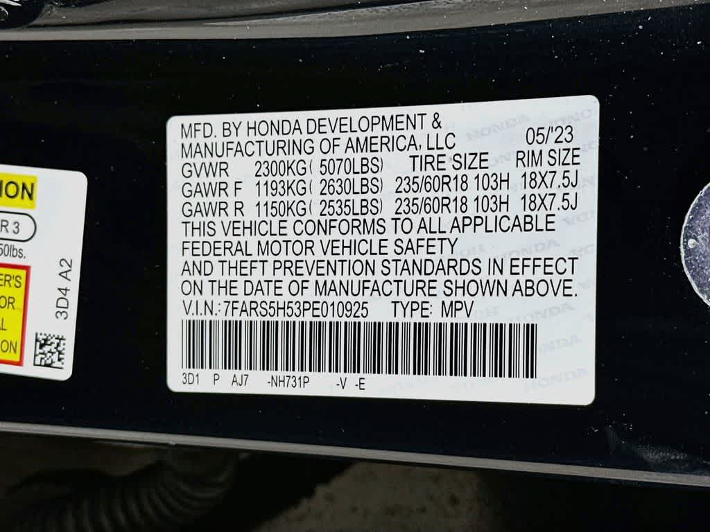 2023 Honda CR-V Hybrid Sport