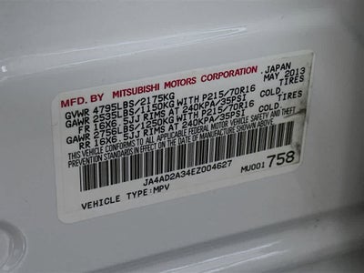 2014 Mitsubishi Outlander ES