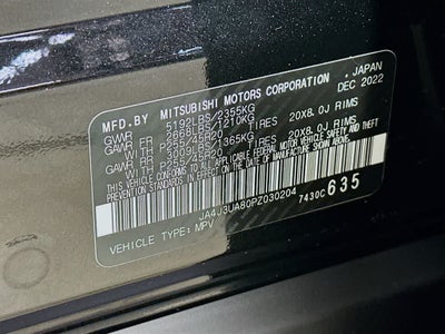 2023 Mitsubishi Outlander SE Special Edition