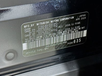 2024 Mitsubishi Outlander SE