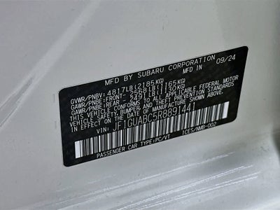 2024 Subaru Impreza Base