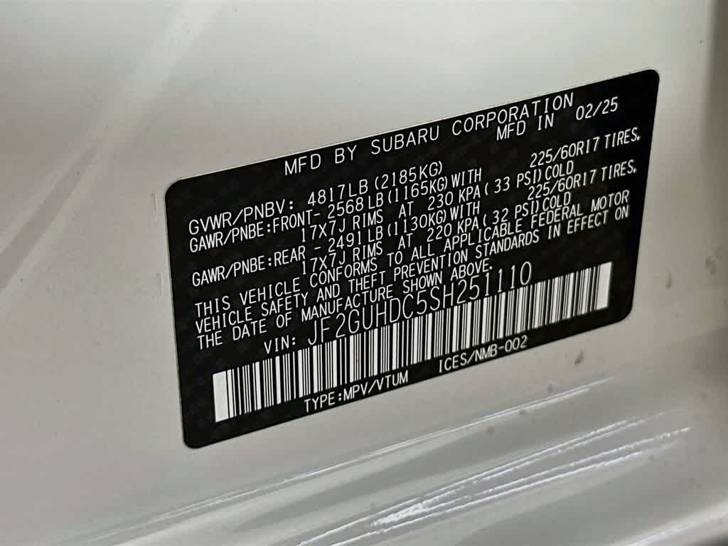 2025 Subaru Crosstrek Premium
