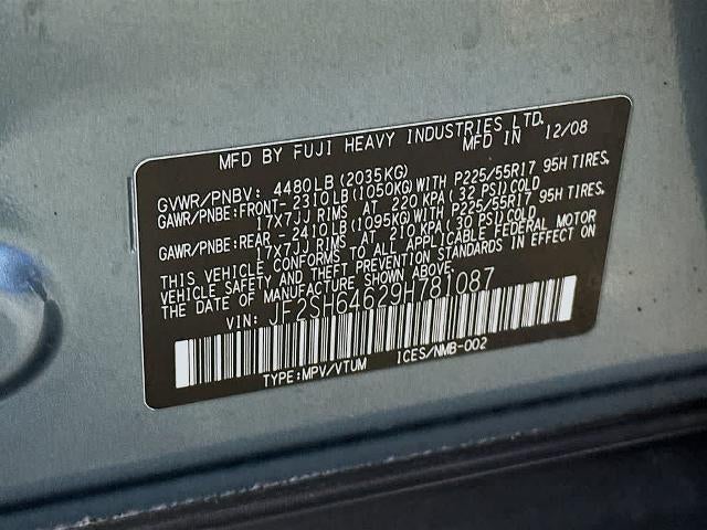 2009 Subaru Forester X Limited