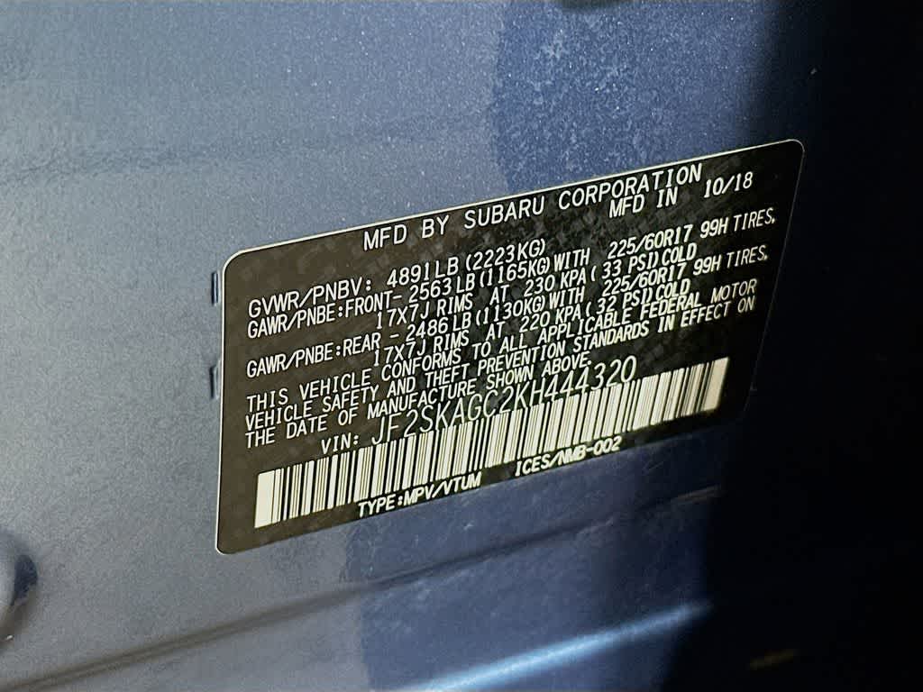 2019 Subaru Forester Premium