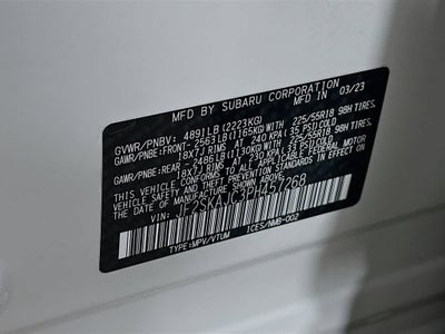 2023 Subaru Forester Sport