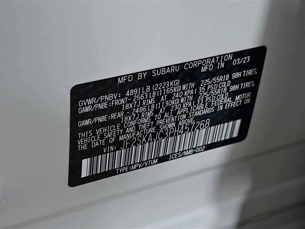 2023 Subaru Forester Sport