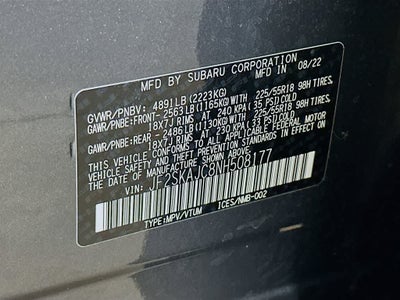 2022 Subaru Forester Sport