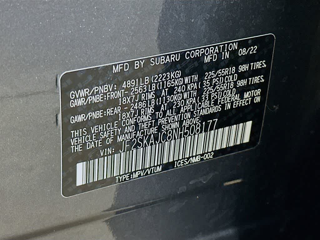 2022 Subaru Forester Sport