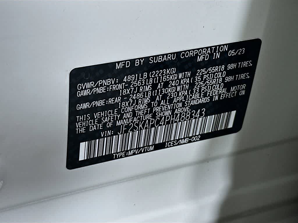 2023 Subaru Forester Limited