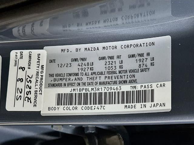 2024 Mazda Mazda3 Hatchback 2.5 S Carbon Edition