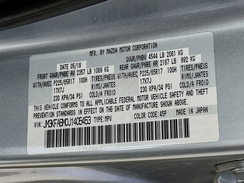 2018 Mazda Mazda CX-5 Sport