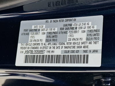 2025 Mazda Mazda CX-5 2.5 S Select Package