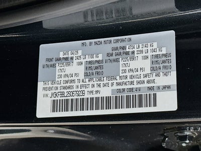 2025 Mazda Mazda CX-5 2.5 S Select Package