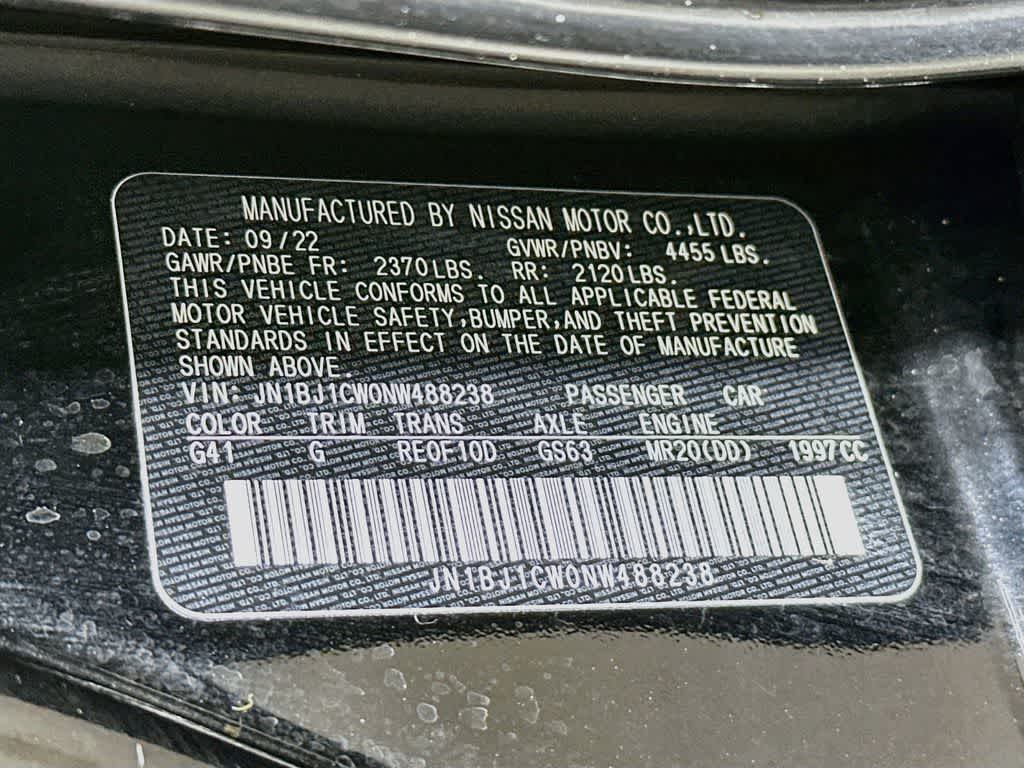 2022 Nissan Rogue Sport SL