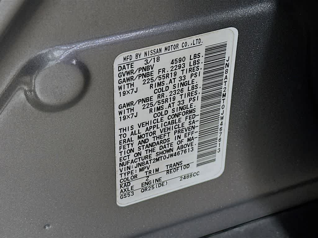 2018 Nissan Rogue SL