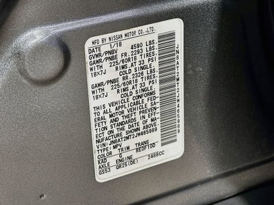 2018 Nissan Rogue SL