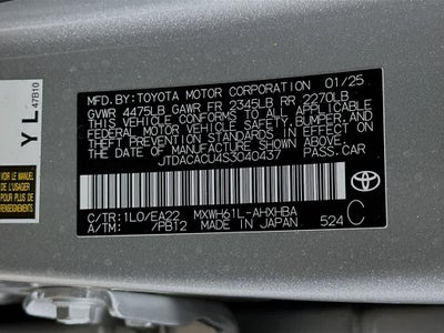 2025 Toyota Prius Plug-In Hybrid XSE Premium