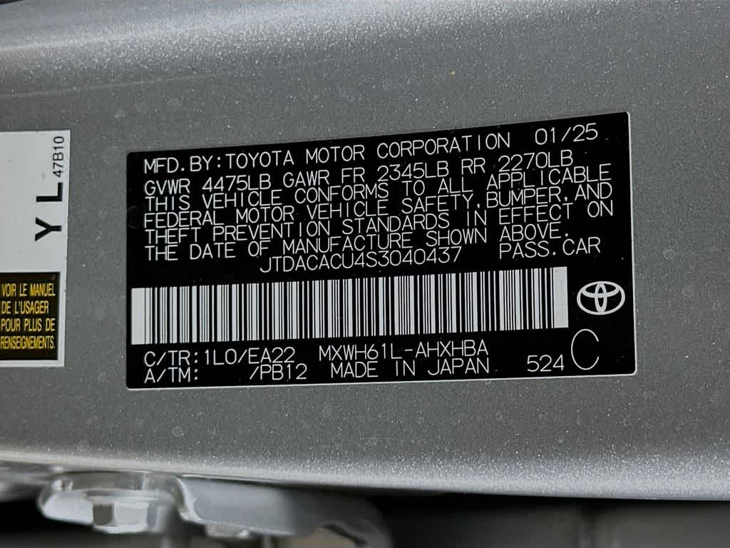 2025 Toyota Prius Plug-In Hybrid XSE Premium