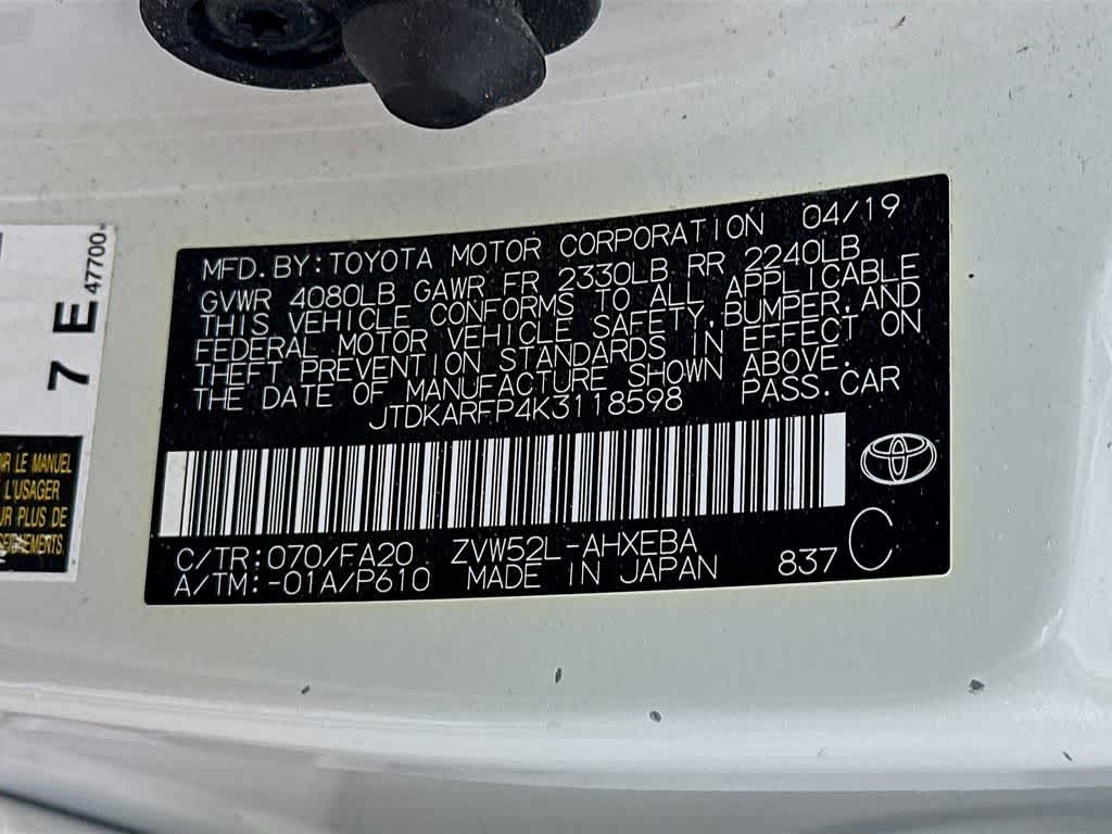 2019 Toyota Prius Prime Plus