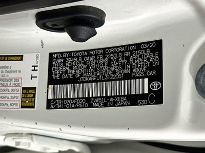 2020 Toyota Prius LE