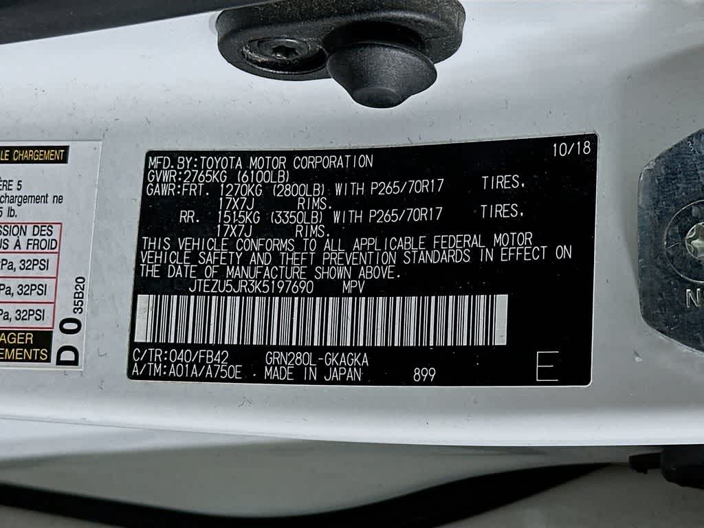 2019 Toyota 4Runner SR5