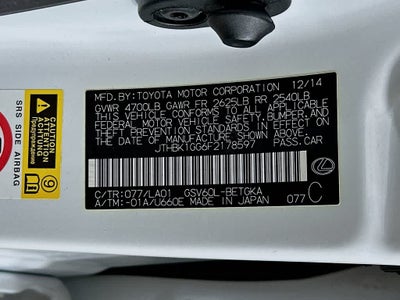 2015 Lexus ES 350 Base