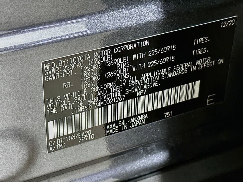 2021 Toyota RAV4 Hybrid XLE Premium
