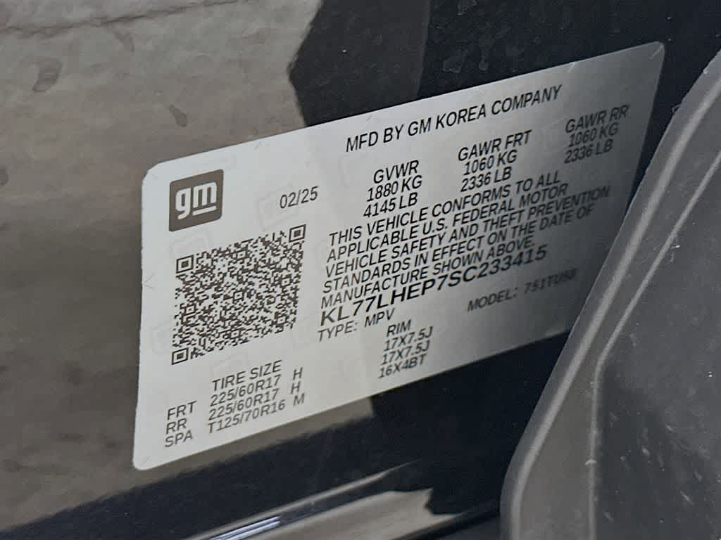 2025 Chevrolet Trax LT