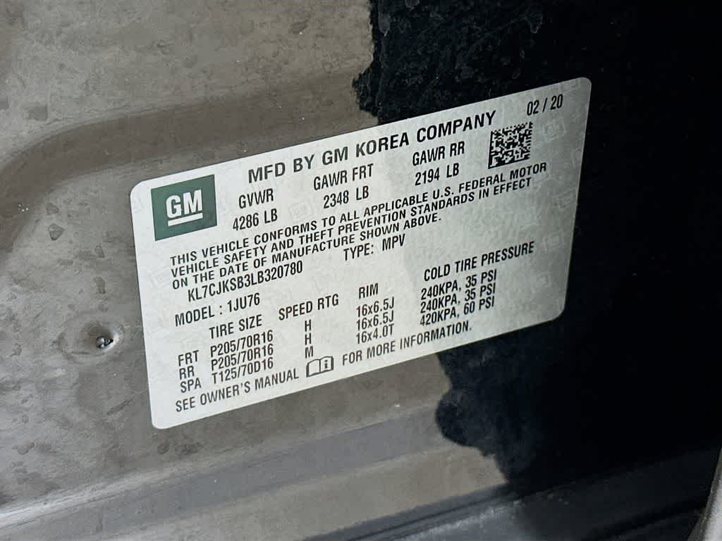 2020 Chevrolet Trax LS