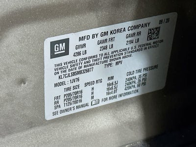 2021 Chevrolet Trax LT