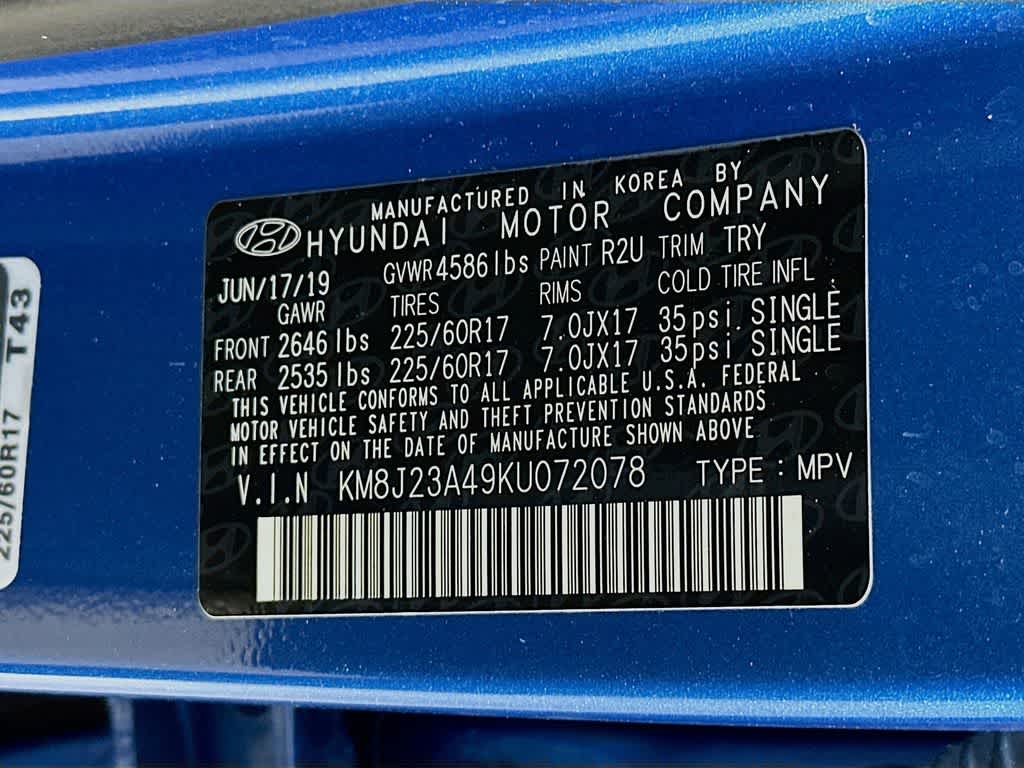 2019 Hyundai Tucson SE