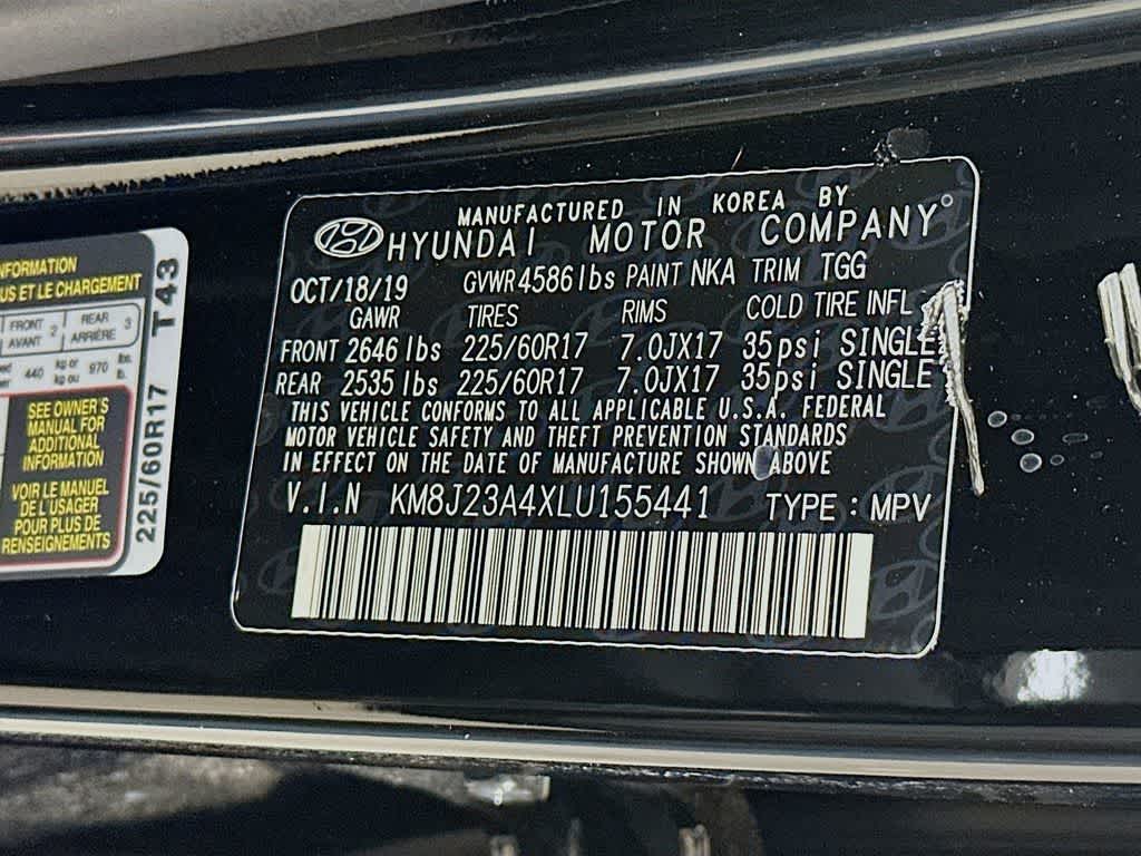 2020 Hyundai Tucson SE