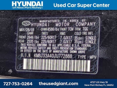 2018 Hyundai Tucson SEL