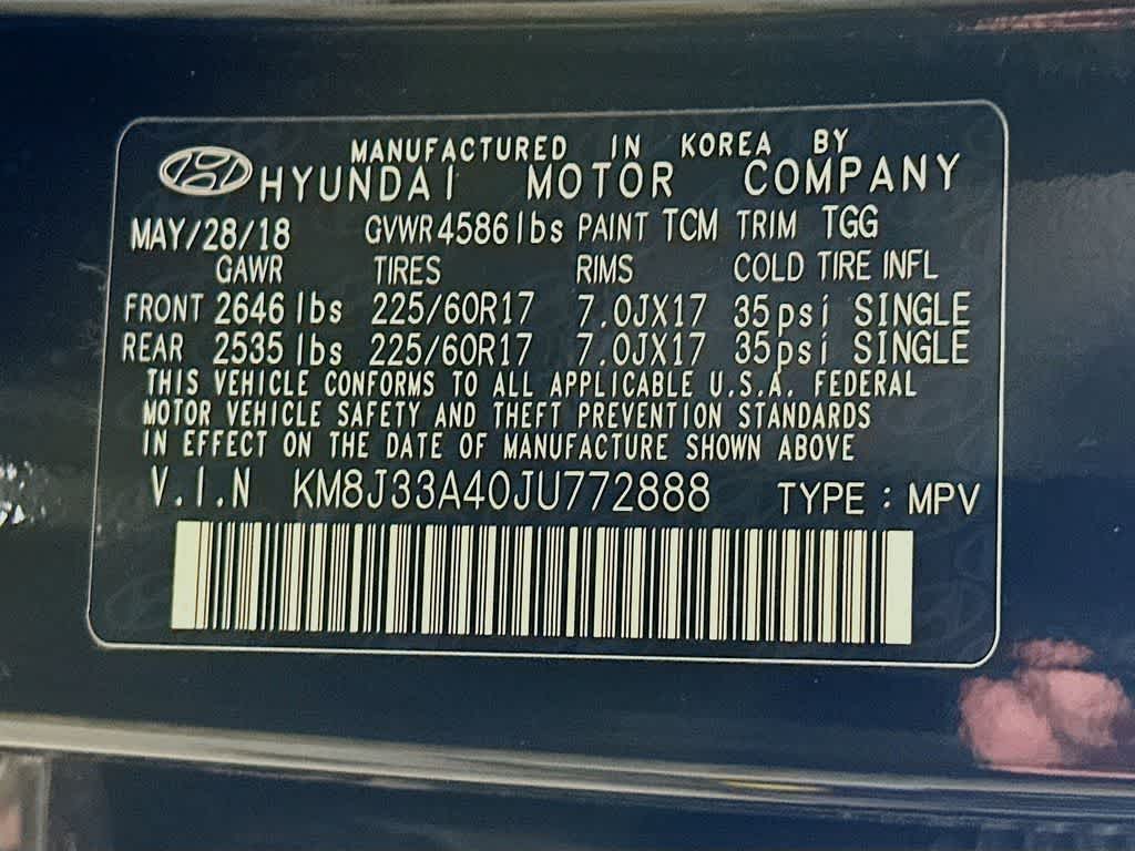 2018 Hyundai Tucson SEL