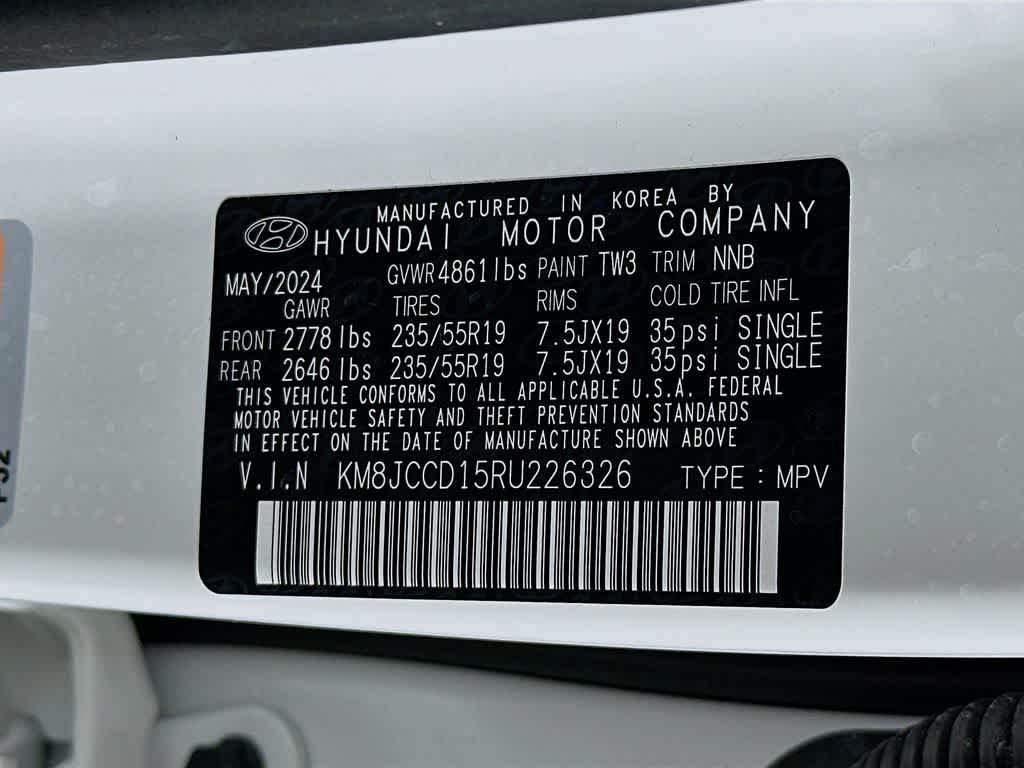 2024 Hyundai Tucson Hybrid SEL Convenience