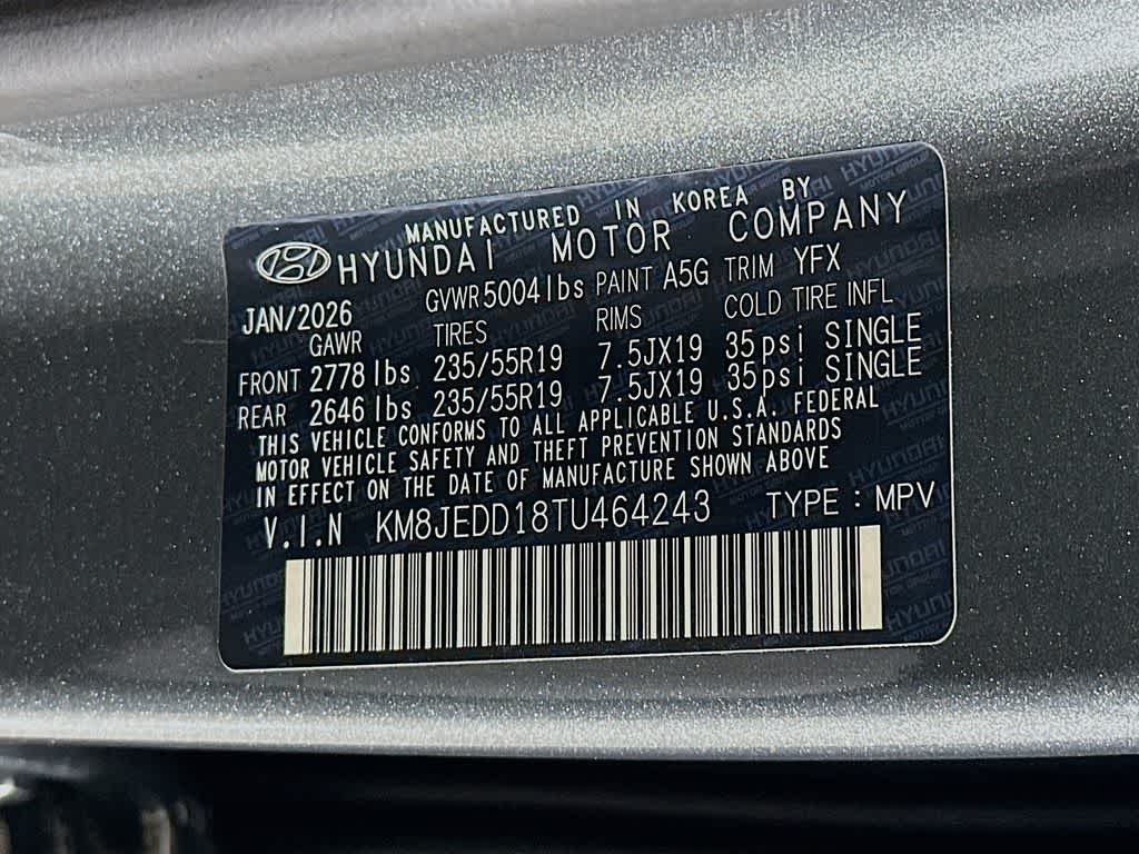 2026 Hyundai Tucson Hybrid Limited