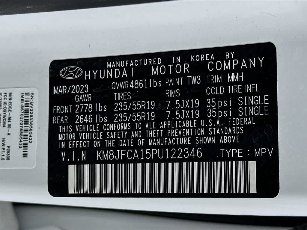 2023 Hyundai Tucson Hybrid SEL Convenience