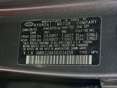 2019 Hyundai Kona SEL